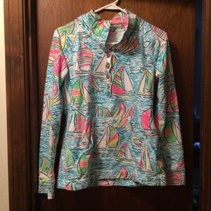 Lily Pulitzer stretch top print